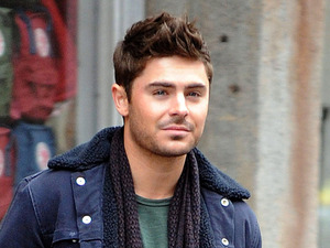 Zac Efron, 'Are We Officially Dating' on set filming, New York, America