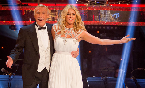 Strictly Come Dancing 2012 Christmas Special: Tess Daly and Bruce Forsyth