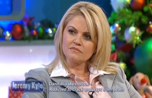 Daniella Westbrook appears on Jeremy Kyle - 19 December 2012