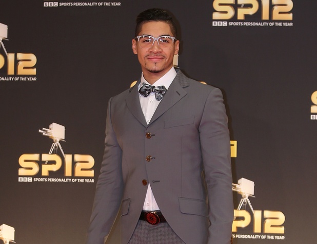 Louis Smith arriving for the Sports Personality of the Year Awards 2012, at the ExCel Arena, London