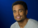 Michael Ealy poses for a portrait in New York, Wednesday, May 9, 2012.