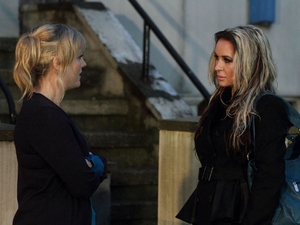 Tanya and Kirsty in EastEnders