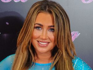 Lauren Goodger at a photocall for the launch of the new series of 'Dancing on Ice' at the ITV Studios, London