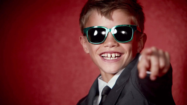 Romeo Beckham appears in The Burberry Spring/Summer 2013 campaign ad