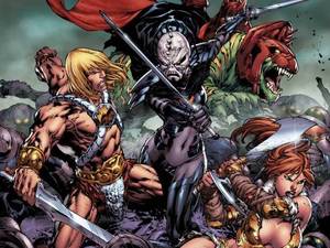 'Masters of the Universe' artwork