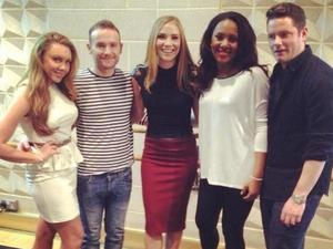 Liberty X pose together for The Big Reunion