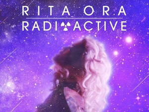 Rita Ora 'Radioactive' single artwork.