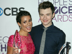 39th Annual People's Choice Awards at Nokia Theatre L.A. Live - Press Room: Lea Michele, Chris Colfer