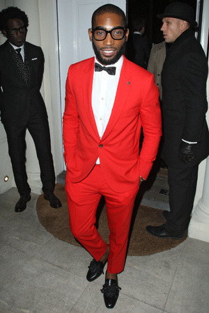 Celebrities leaving the London collections GQ Dinner held at Sketch restaurant
Featuring: Tinie Tempah
Where: London, England