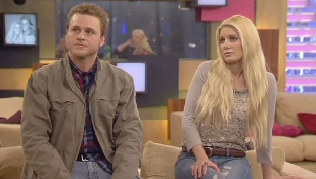 Heidi Montag and Spencer Pratt on Celebrity Big Brother
