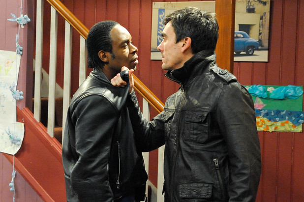 Cain and Dom argue