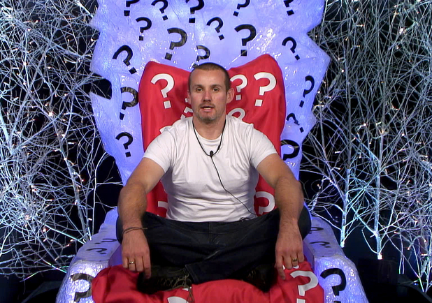 Ryan in the diary room for Day 8's task
