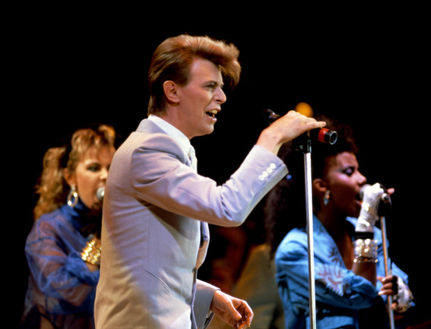 David Bowie at Live Aid, 1985