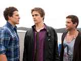 Brax and Heath keep Kyle in Summer Bay.