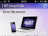 BT SmartTalk app screenshot