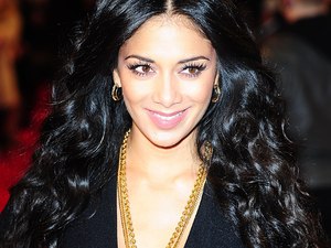 Nicole Scherzinger arriving for the 2013 National Television Awards at the O2 Arena, London.