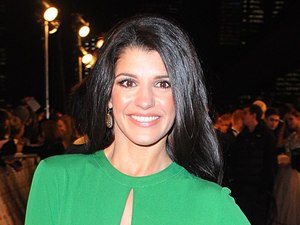 Natalie Anderson arriving for the 2013 National Television Awards at the O2 Arena, London.