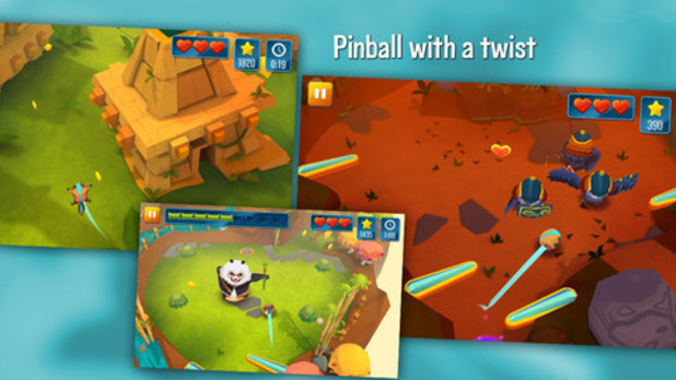 'Momonga Pinball Adventures' screenshot