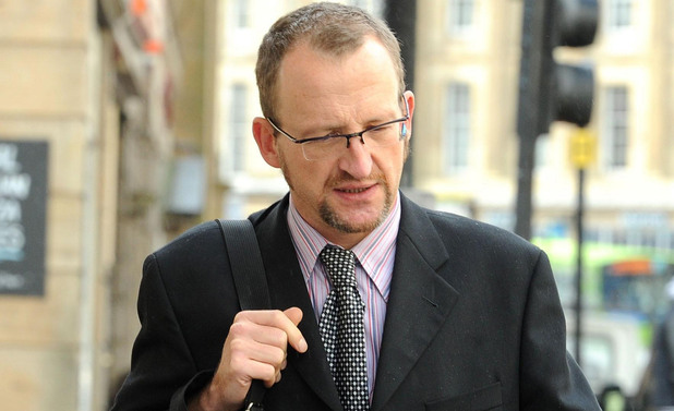 Professor Stephen Graham who is charged with causing almost £18,000 of damage to luxury cars which had polite graffiti scratched on them