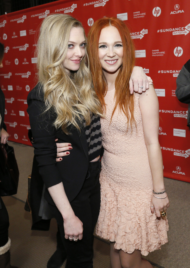 Amanda Seyfried, Juno Temple, Lovelace, 2013 Sundance Film Festival