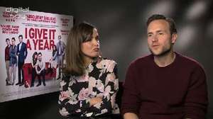 Rose Byrne, Rafe Spall 'I Give It a Year' interview
