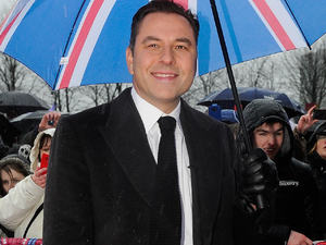 'Britain's Got Talent' judges arrive at the auditions held at Clyde Auditorium: David Walliams