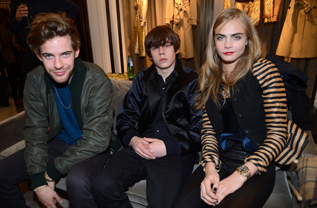 Harry Treadaway, Jake Bugg, Cara Delevingne