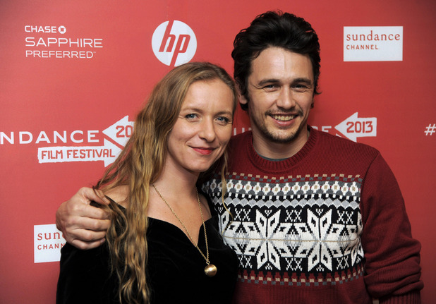 James Franco and Christina Voros, Sundance Film Festival 2013