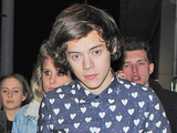 Harry Styles enjoys a night out with his celebrity friends in celebration of his 19th birthday in Stoke Newington
