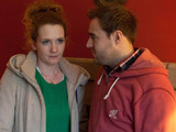 8056: how will Fiz Stape [JENNIE McALPINE] react when she learns of Tyrone Dobbs' [ALAN HALSALL] plan to flee the street?
