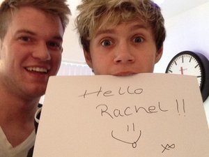 One Direction's Niall Horan flirts with Rachel Shenton