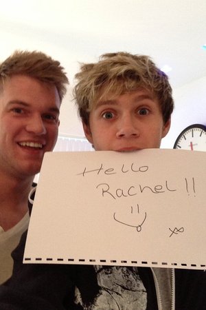 One Direction's Niall Horan flirts with Rachel Shenton