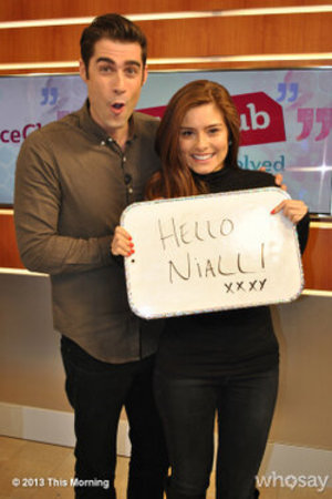 Rachel Shenton and Matt Johnson