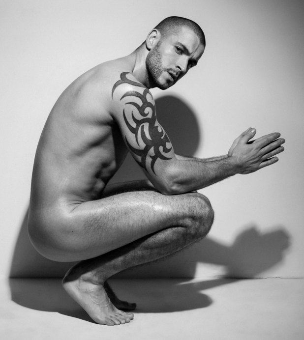 Shayne Ward naked photoshoot for Attitude