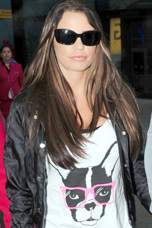 Katie Price returns from her wedding and honeymoon