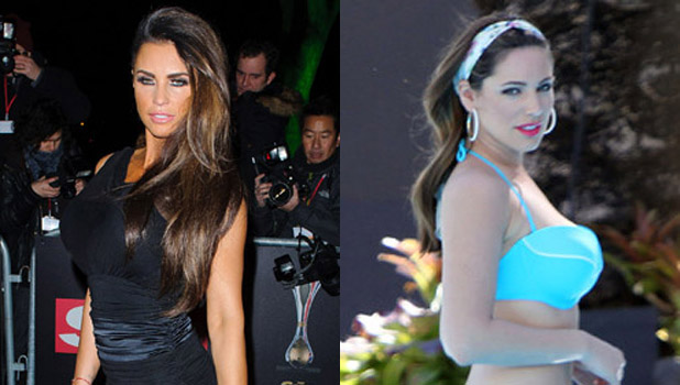 Katie Price and Kelly Brook - REVEAL COMPOSITE