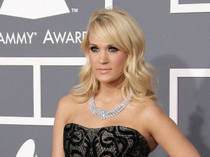 55th Annual GRAMMY Awards - Arrivals held at Staples Center
Featuring: Carrie Underwood
Where: Los Angeles, California, United States
