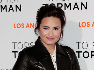 Topshop Topman LA Opening Party held at Cecconi's - Arrivals
Featuring: Demi Lovato
Where: West Hollywood, California, United States
