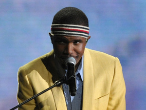 Frank Ocean performs at the Grammy Awards 2013