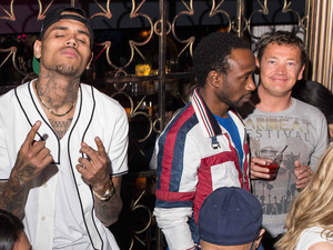 Sid Owen spotted partying with Chris Brown in Los Angeles