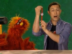 Joseph Gordon-Levitt on Sesame Street