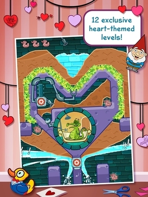 'Where's My Valentine' screen