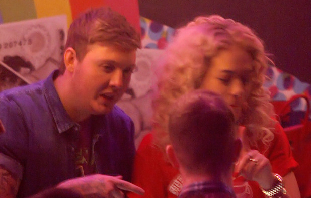 Rita Ora and James Arthur at Rita Ora's afterparty at Gatecrasher nightclub, Birmingham