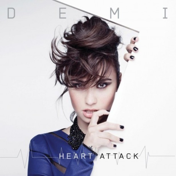 Demi Lovato 'Heart Attack' single artwork.