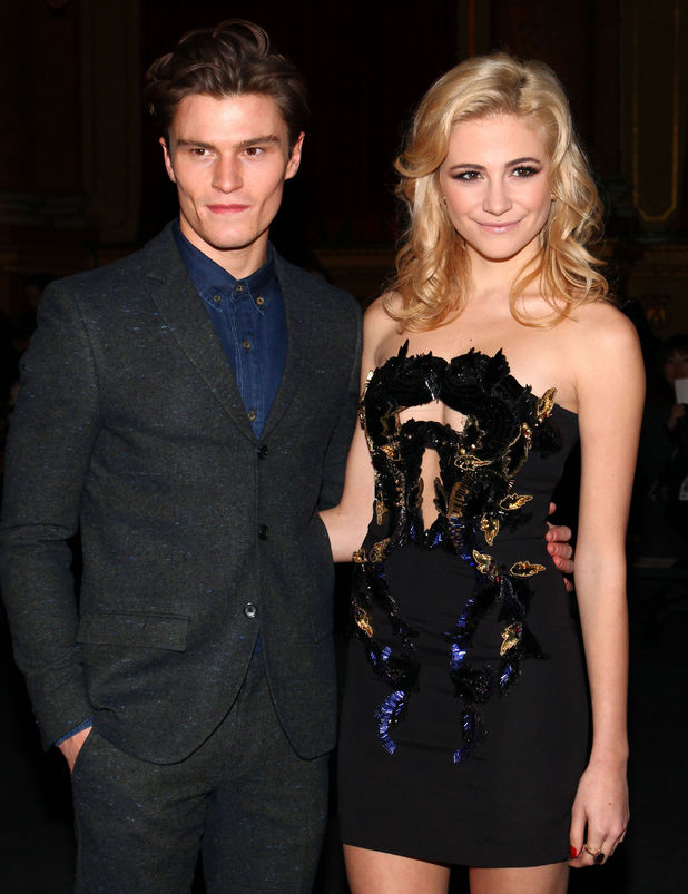 Pixie Lott and Oliver Cheshire.
