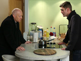 Jack explains to Max what he did to Phil and that he has to leave Walford.