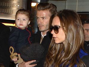 Victoria Beckham, David Beckham, Harper, Cruz