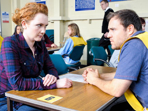 8071: Fiz is pleased that Tyrone has changed his mind and wants her to visit him in prison until he tells her to forget about him