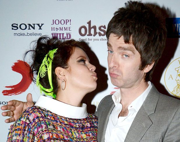 Lily Allen and Noel Gallagher