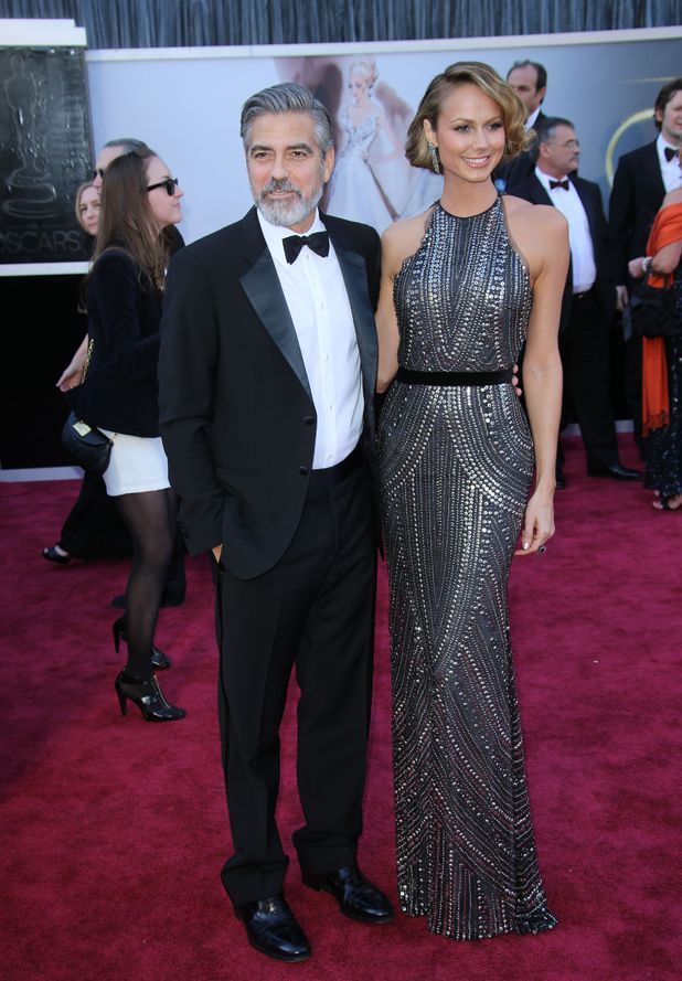 George Clooney, Stacy Keibler, Oscars 2013